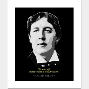 Oscar Wilde Quote Posters and Art